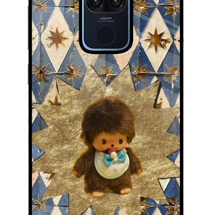 Woodooo Redmi Note 9 Glass Case Back Cover by Casekaro