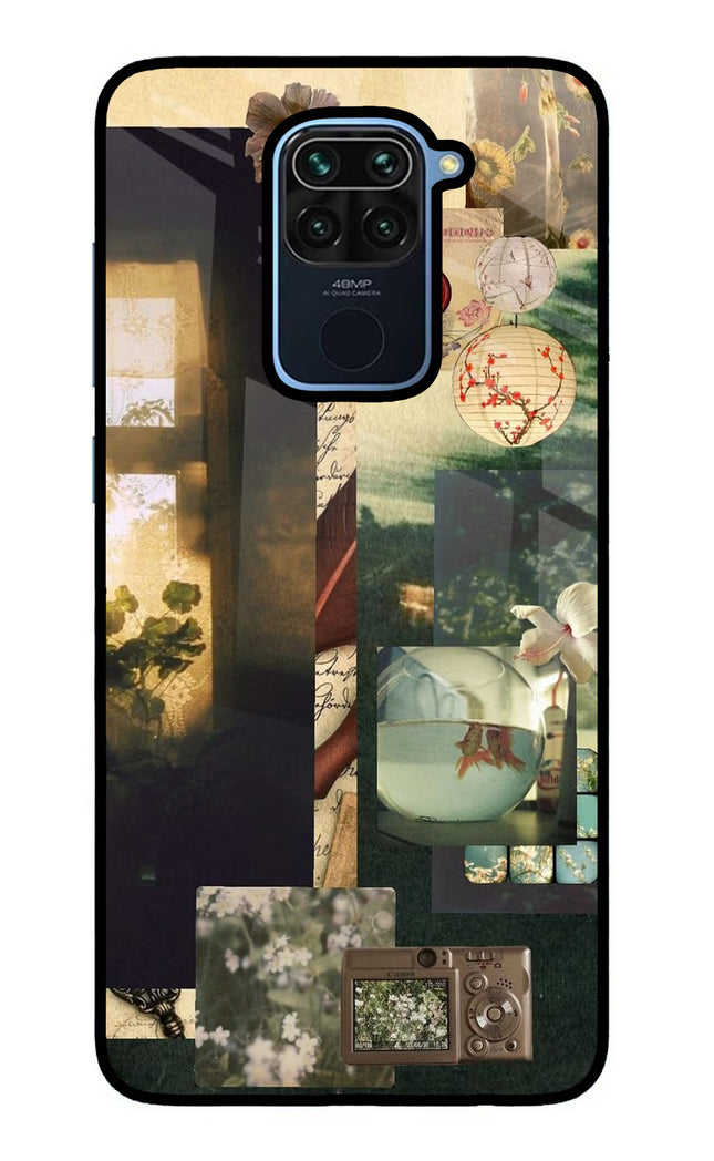 Summer Redmi Note 9 Glass Case