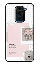 Pantone Asthetic Redmi Note 9 Glass Case