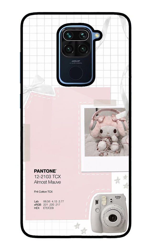 Pantone Asthetic Redmi Note 9 Glass Case