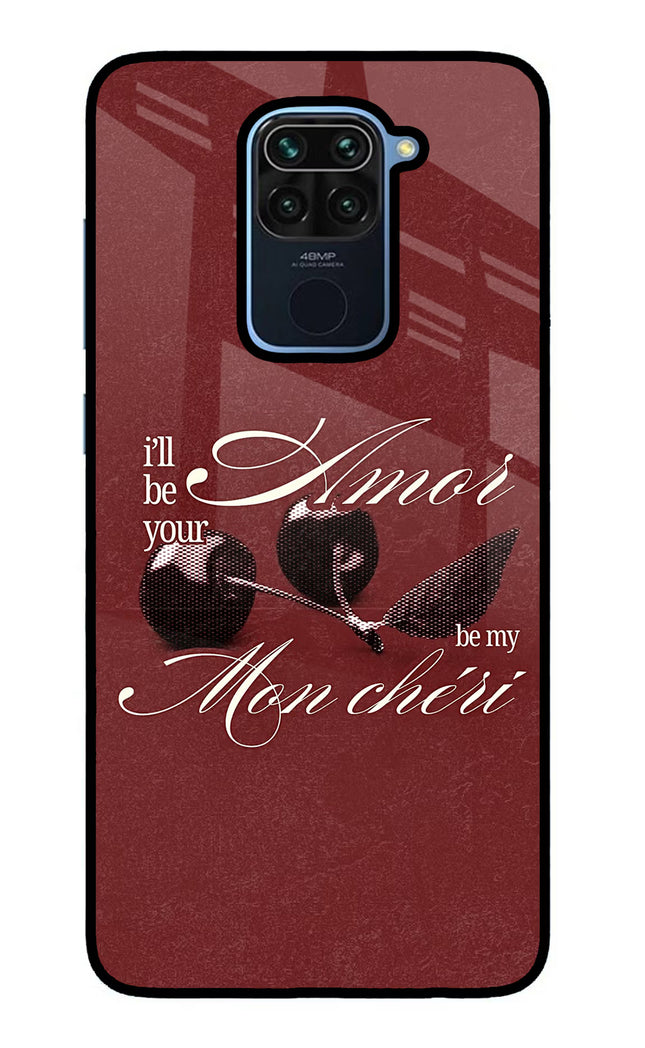 Velvet Cherry Redmi Note 9 Glass Case