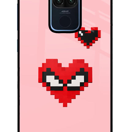 Gwen Heart Redmi Note 9 Glass Case