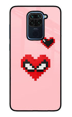 Gwen Heart Redmi Note 9 Glass Case