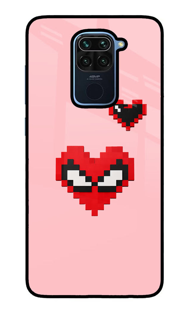 Gwen Heart Redmi Note 9 Glass Case