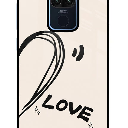 Soul Line Redmi Note 9 Glass Case