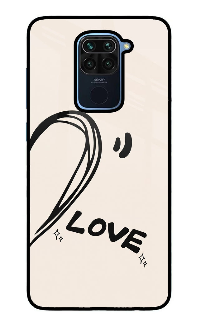 Soul Line Redmi Note 9 Glass Case