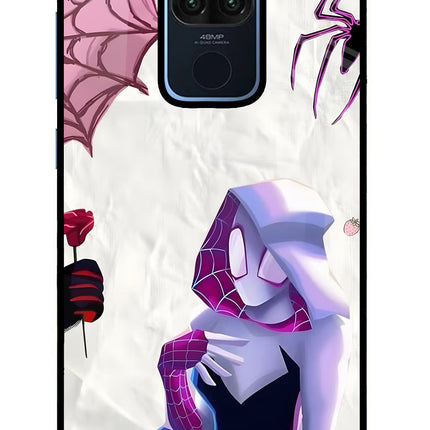 Gwen Verse Redmi Note 9 Glass Case