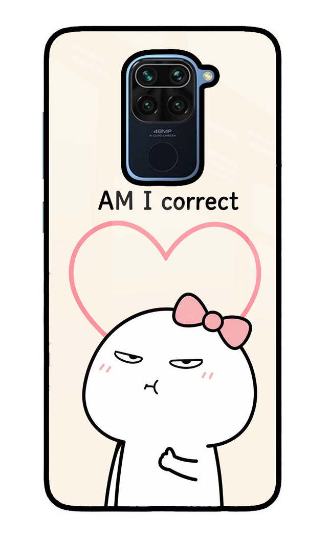 Always Right Redmi Note 9 Glass Case