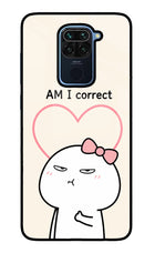 Always Right Redmi Note 9 Glass Case Back Cover by Casekaro