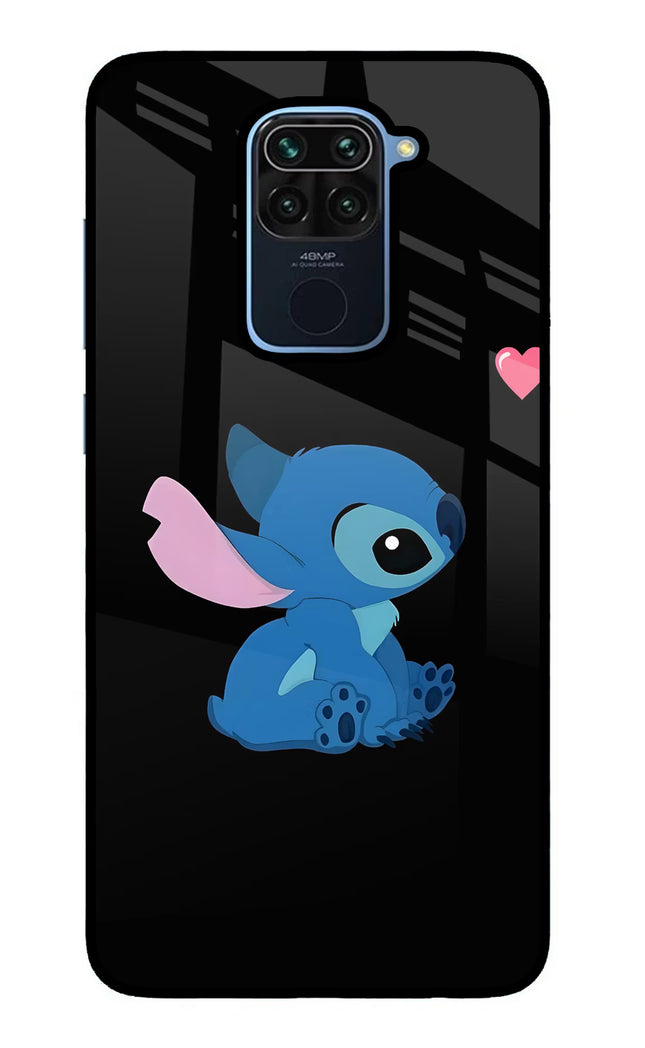 Stitch Crush Redmi Note 9 Glass Case