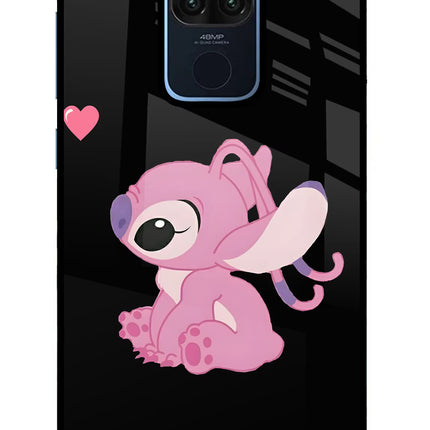 Angel Crush Redmi Note 9 Glass Case Back Cover by Casekaro