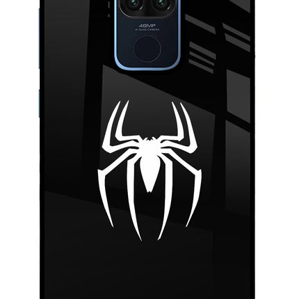 Miles Symbol Redmi Note 9 Glass Case Back Cover by Casekaro