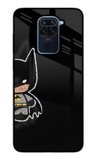 Bat Kitty Redmi Note 9 Glass Case