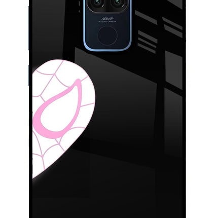 Gwen Mask Redmi Note 9 Glass Case Back Cover by Casekaro