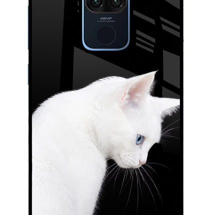 Snow Gaze Redmi Note 9 Glass Case Back Cover by Casekaro