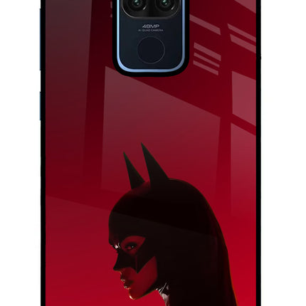 Night Thief Redmi Note 9 Glass Case Back Cover by Casekaro