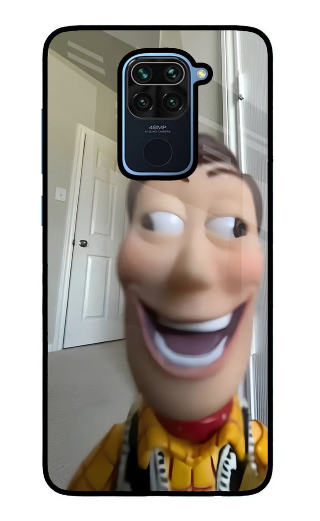 Side Eye Woody Redmi Note 9 Glass Case