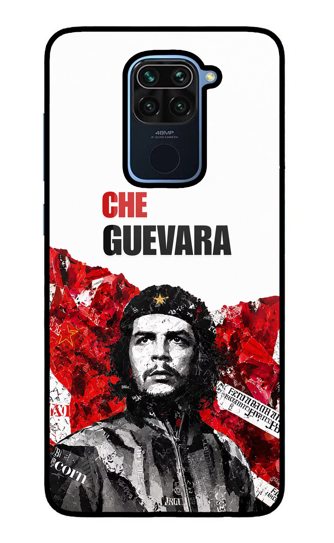 Che Guevara Revolution Redmi Note 9 Glass Case