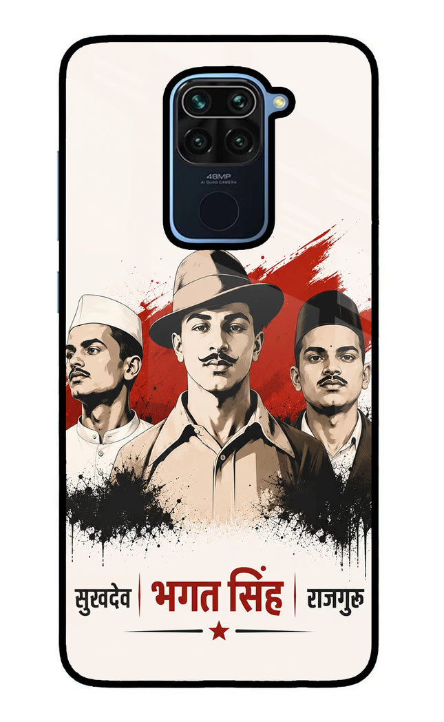 Sardar Patel Iron Will Redmi Note 9 Glass Case