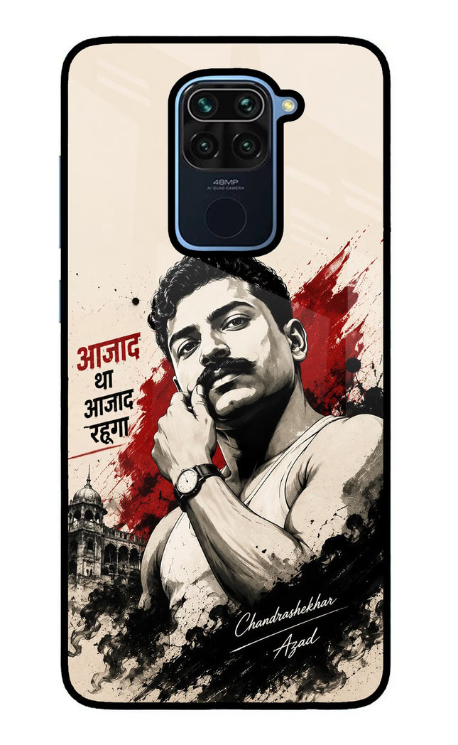 Dr. Ambedkar Visionary Redmi Note 9 Glass Case