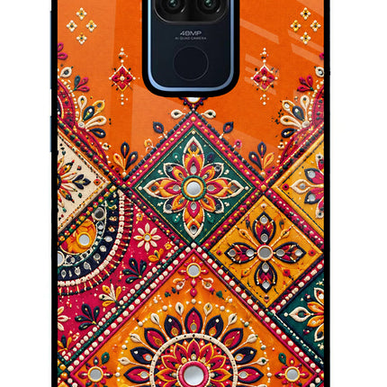 Kutch Glow Redmi Note 9 Glass Case