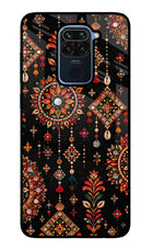 Boho Noir Redmi Note 9 Glass Case