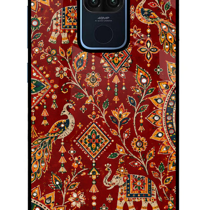 Laal Riwaaz Redmi Note 9 Glass Case