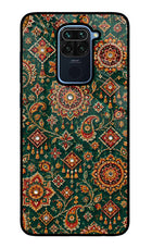 Green Pataka Redmi Note 9 Glass Case
