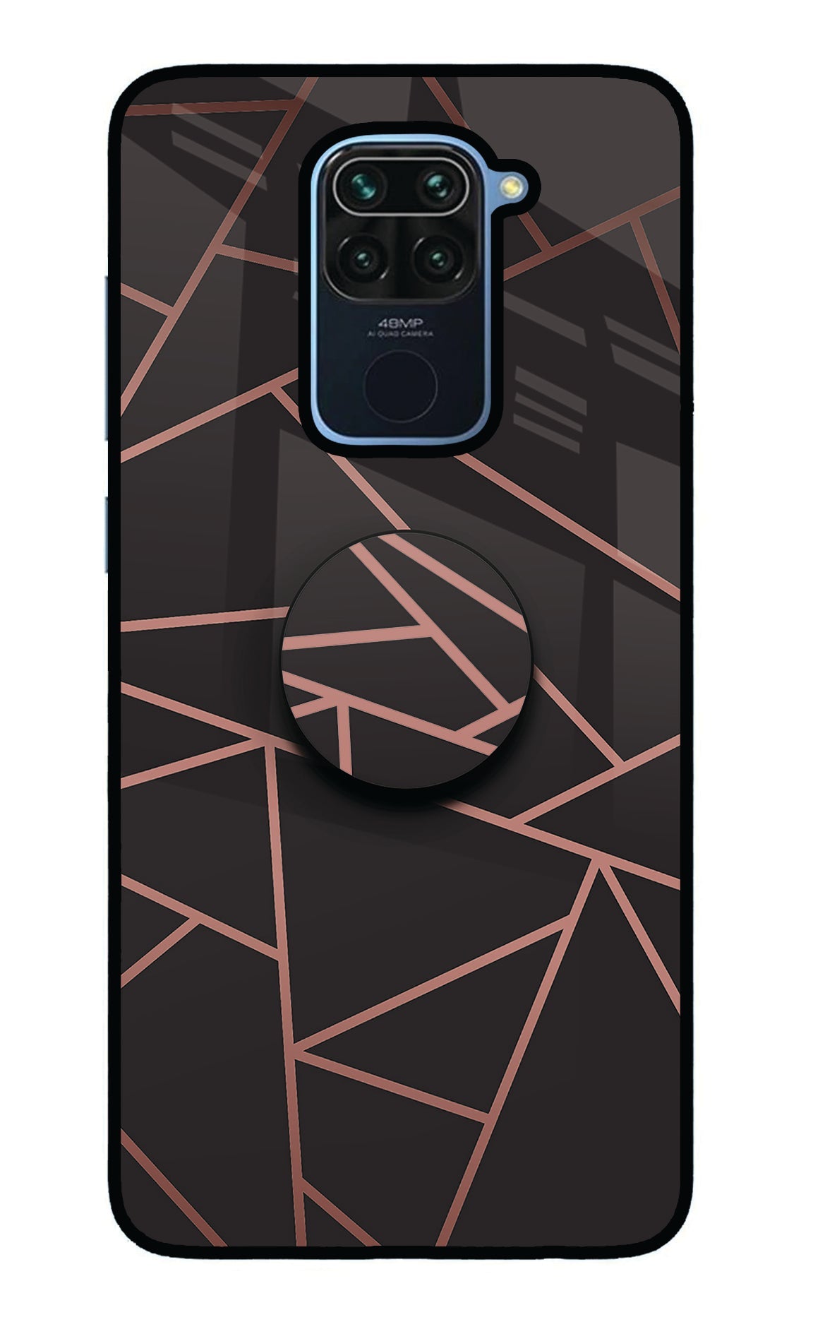 Geometric Pattern Redmi Note 9 Pop Case