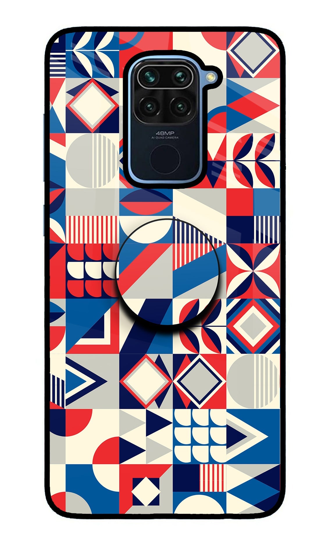 Colorful Pattern Redmi Note 9 Pop Case