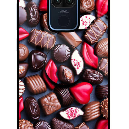 Chocolates Redmi Note 9 Pop Case by Casekaro