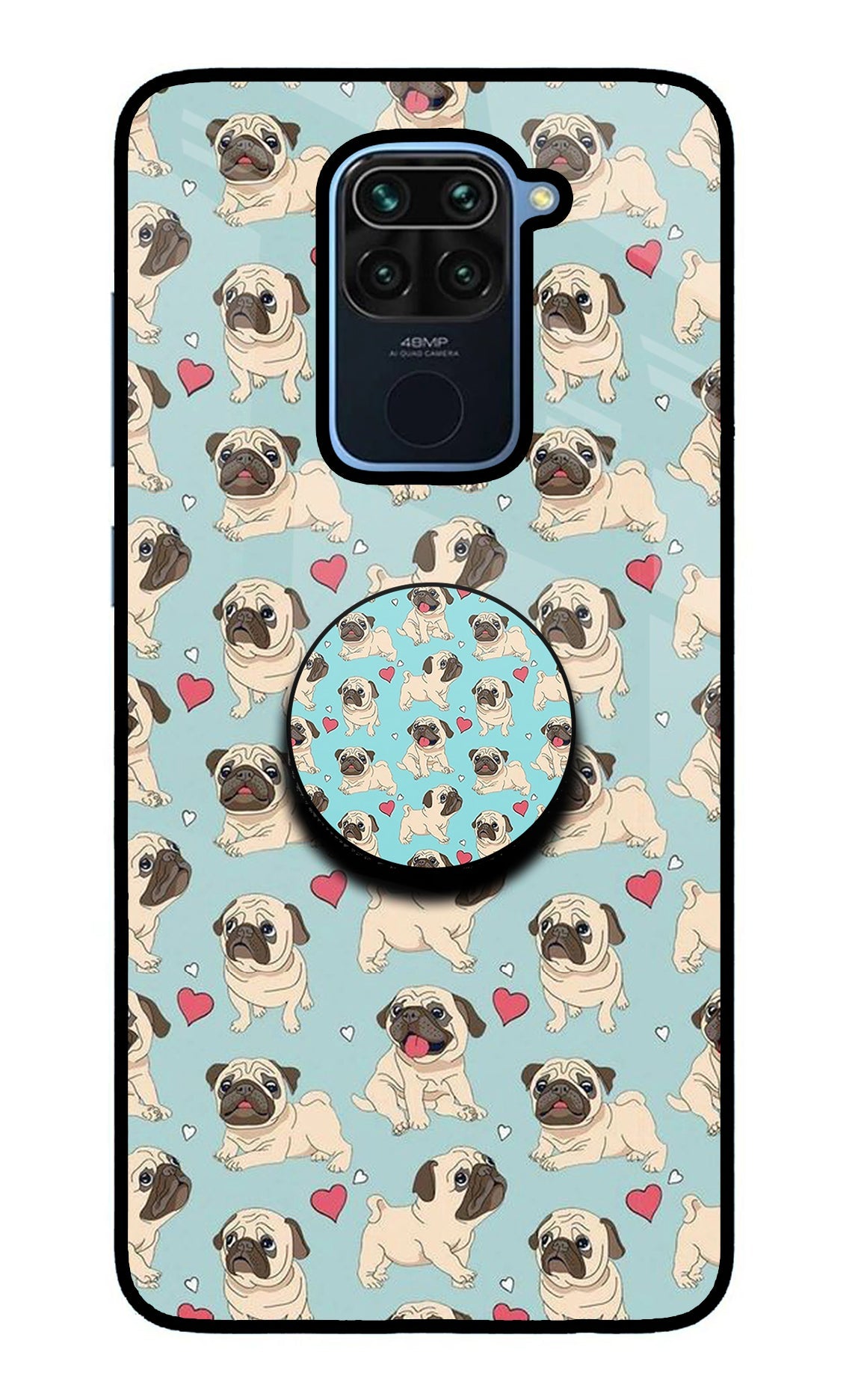 Pug Dog Redmi Note 9 Pop Case