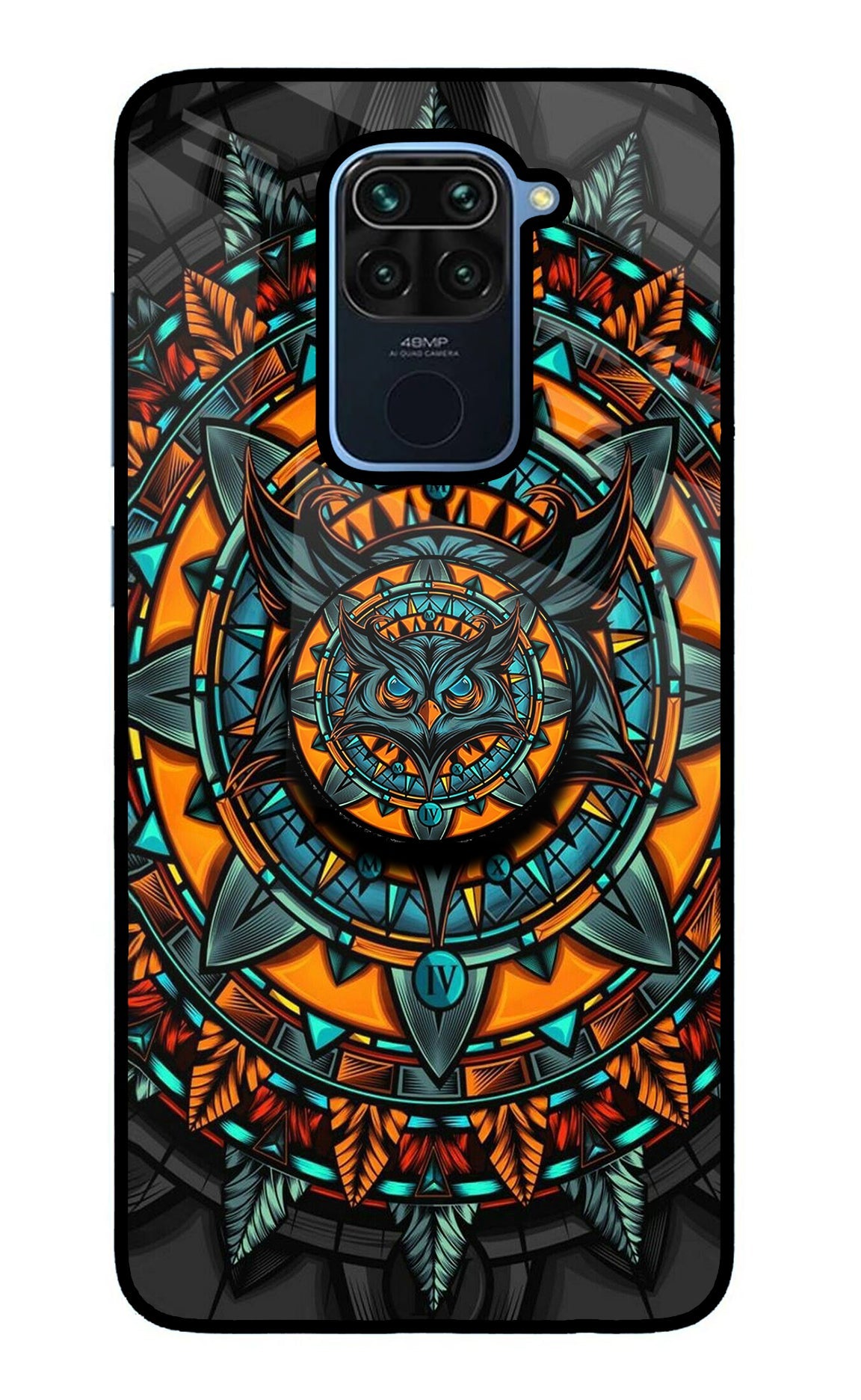 Angry Owl Redmi Note 9 Pop Case