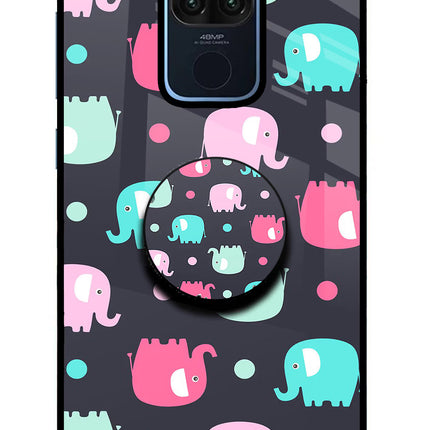 Baby Elephants Redmi Note 9 Pop Case by Casekaro