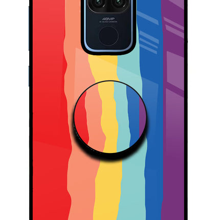 Rainbow Redmi Note 9 Pop Case by Casekaro