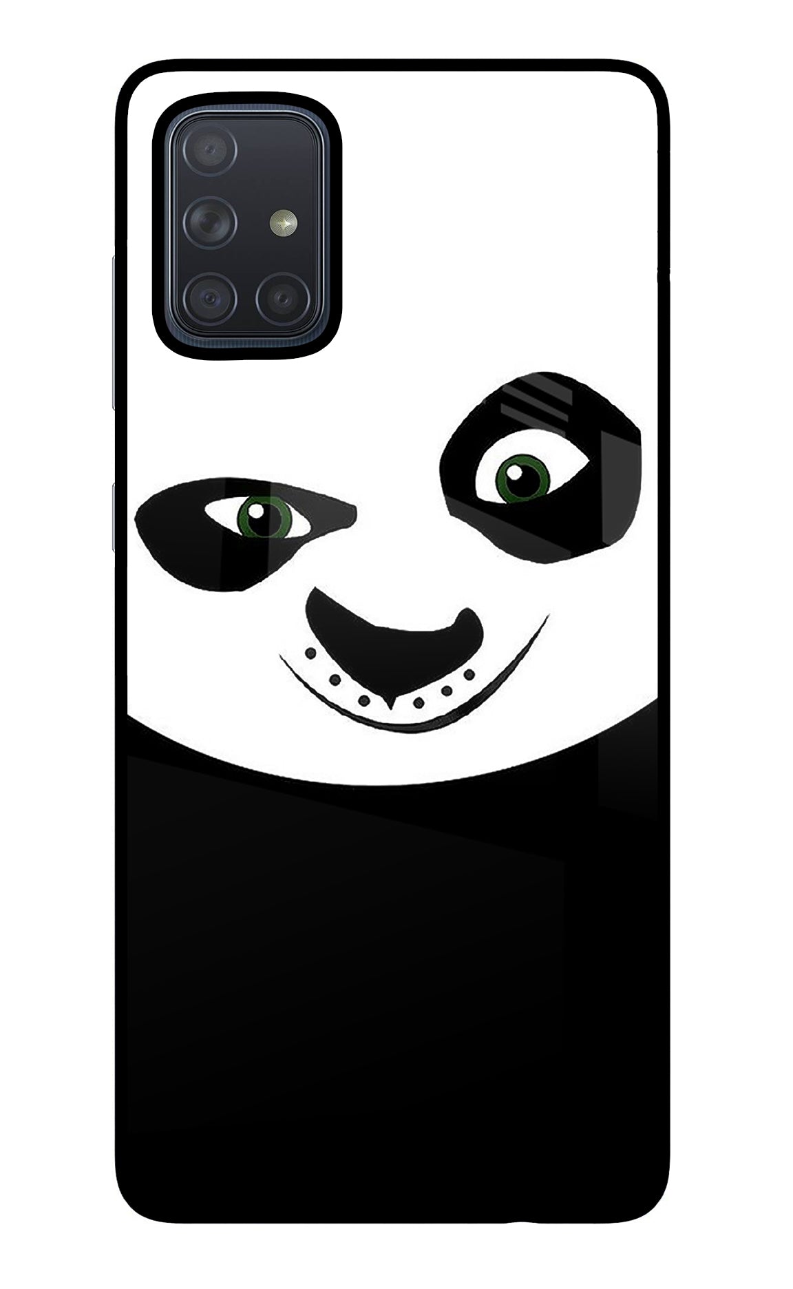 Panda Samsung A71 Glass Case