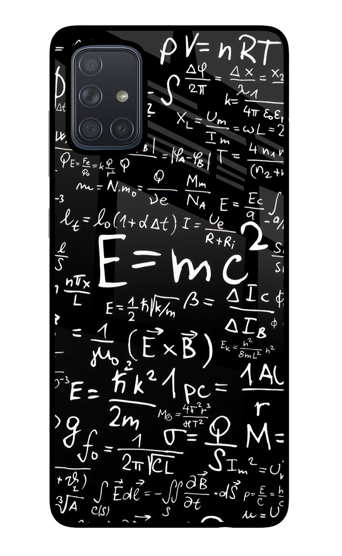 Physics Formula Samsung A71 Back Cover