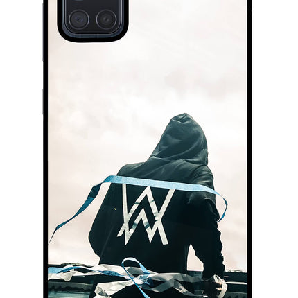 Alan Walker Samsung A71 Glass Case Back Cover by Casekaro
