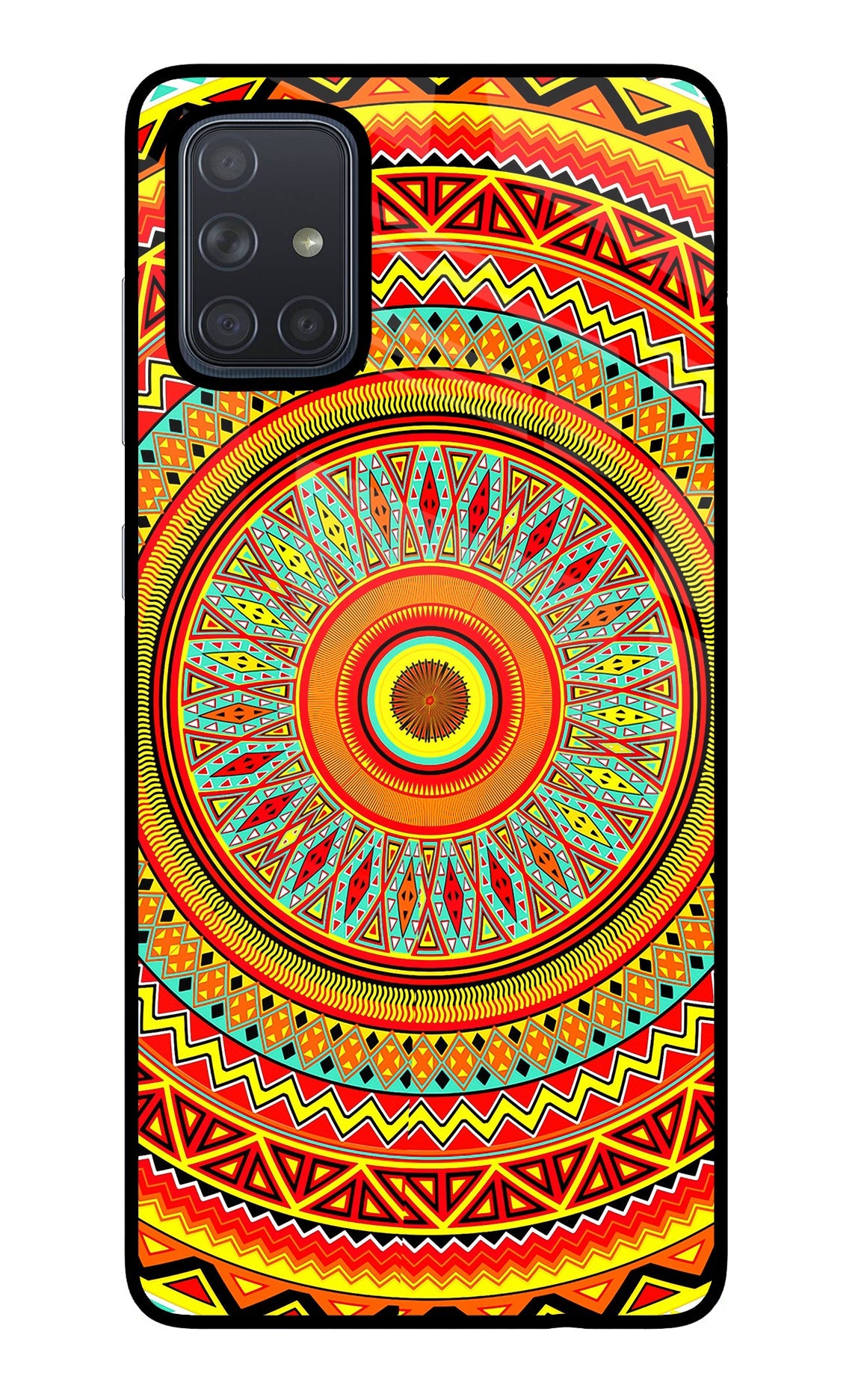 Mandala Pattern Samsung A71 Back Cover