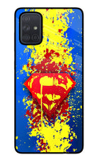 Superman logo Samsung A71 Glass Case