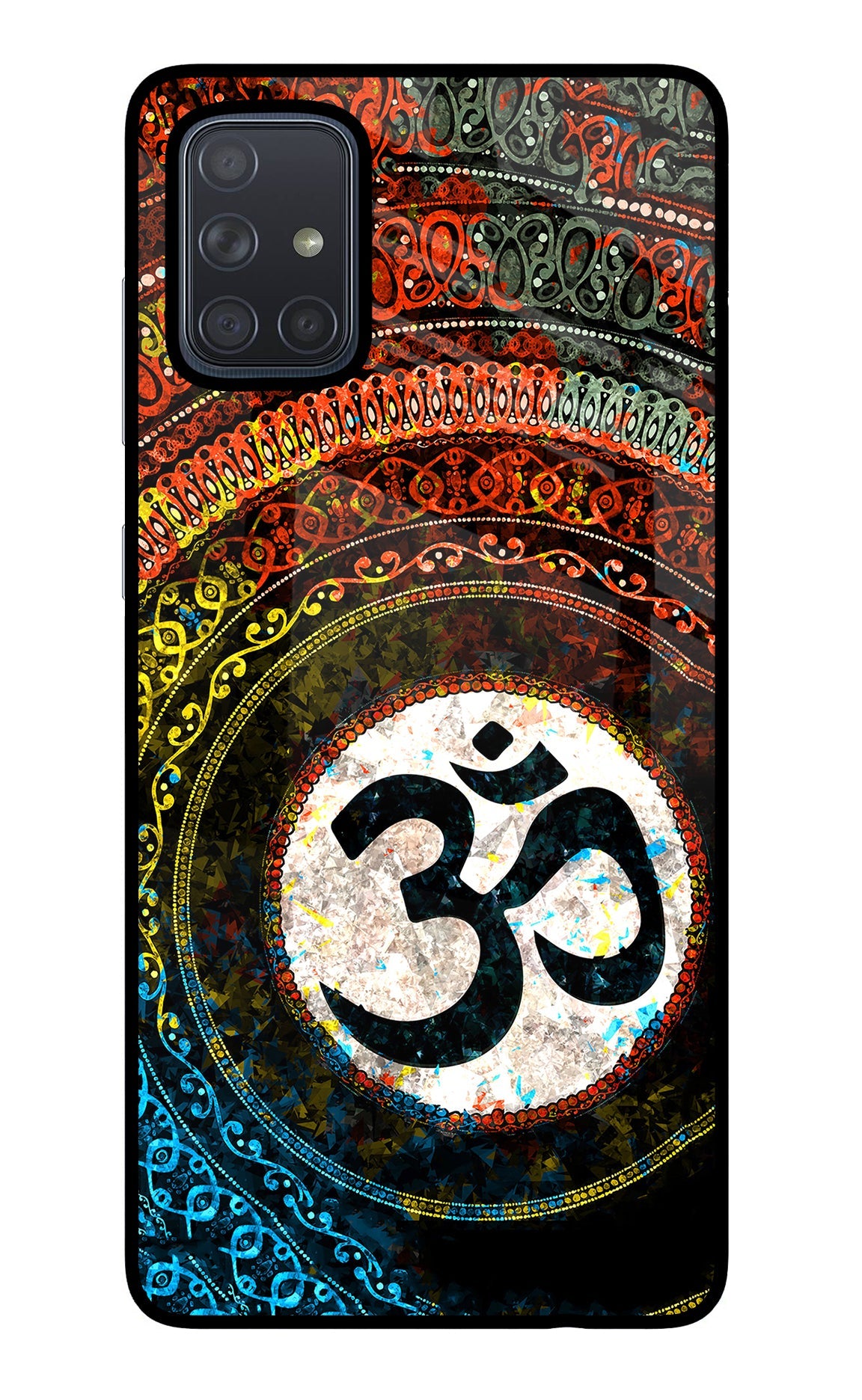 Om Cultural Samsung A71 Back Cover