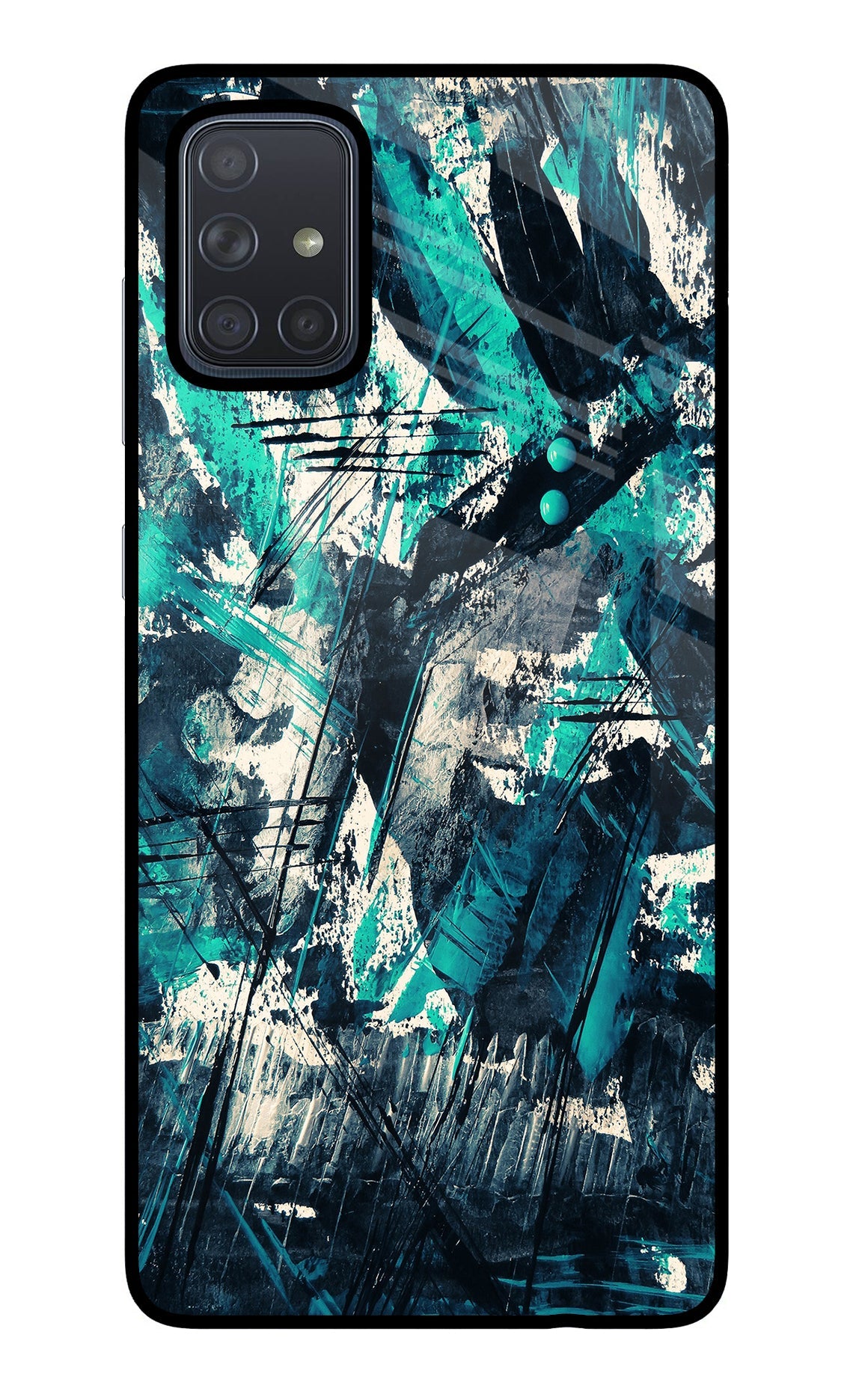 Artwork Samsung A71 Glass Case