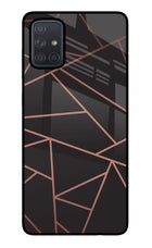 Geometric Pattern Samsung A71 Glass Case