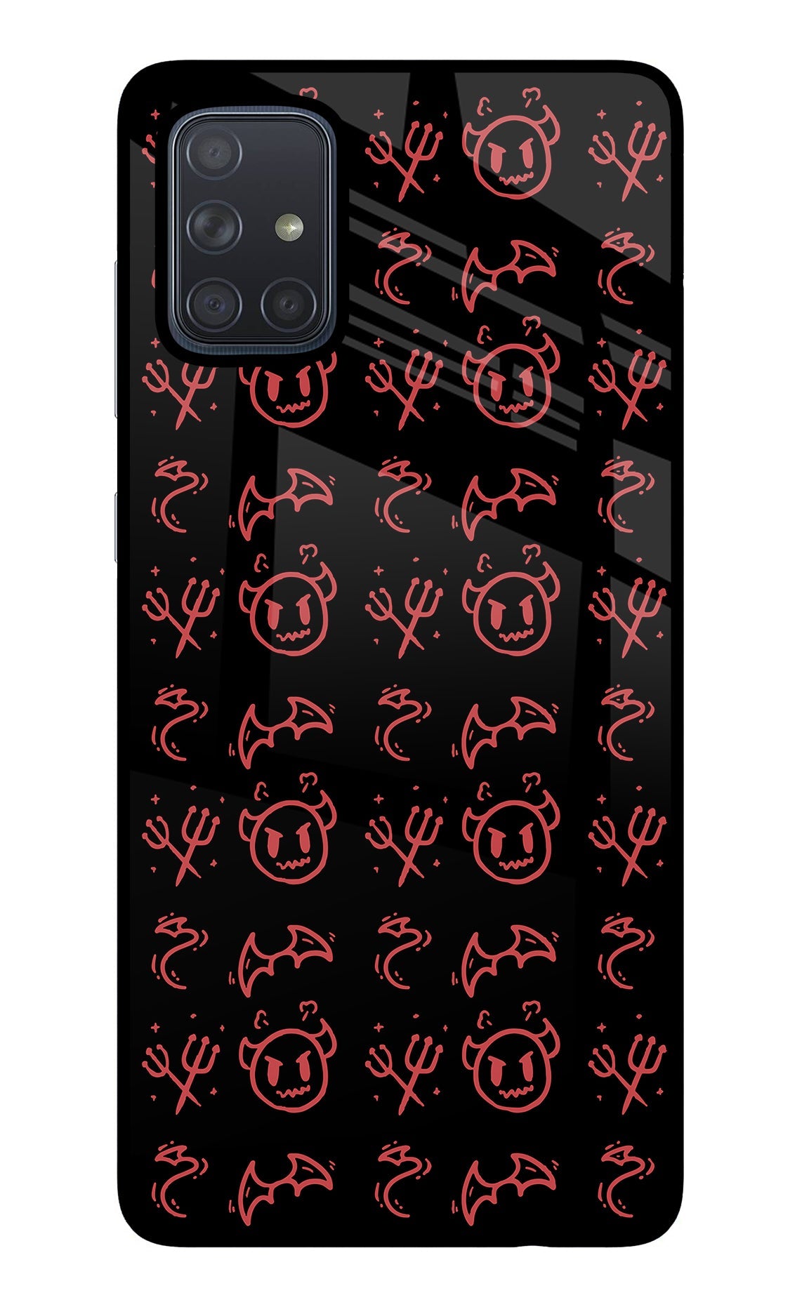 Devil Samsung A71 Back Cover