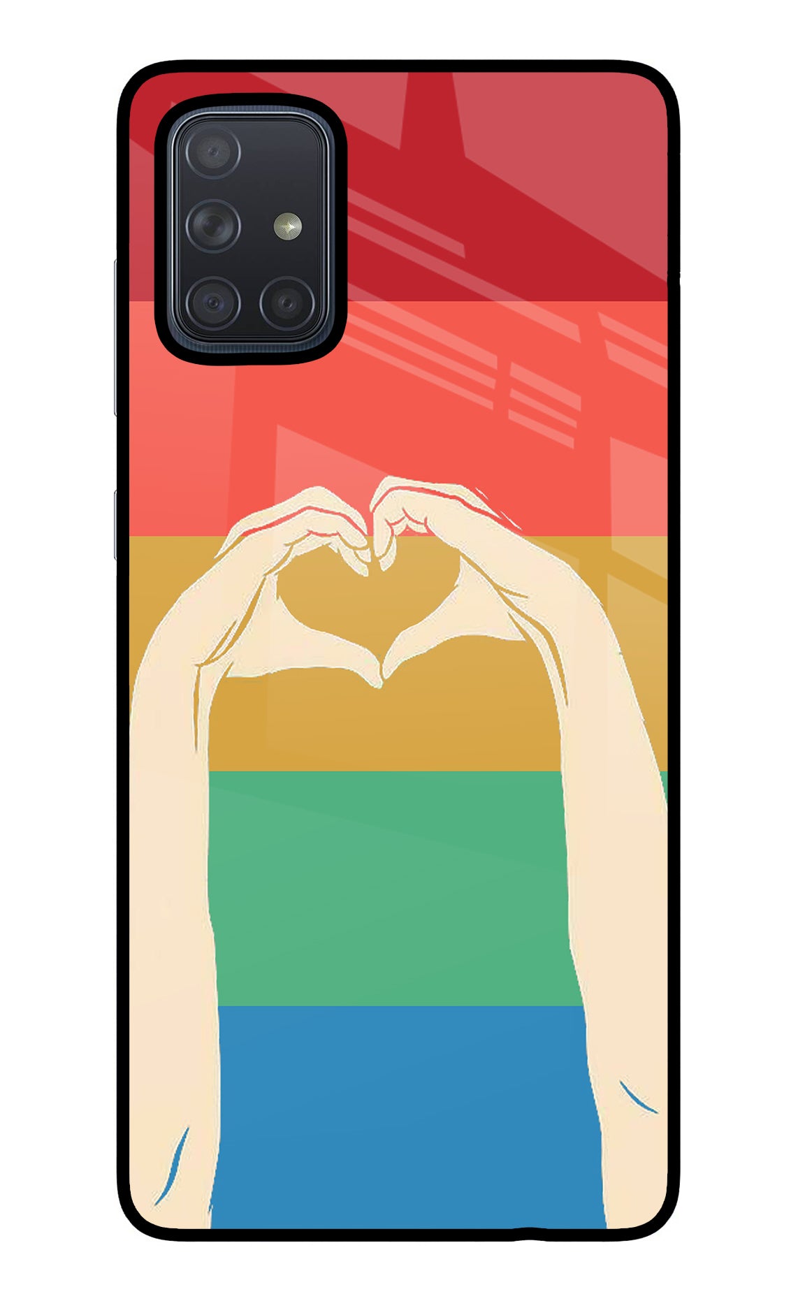 Vintage Love Samsung A71 Back Cover