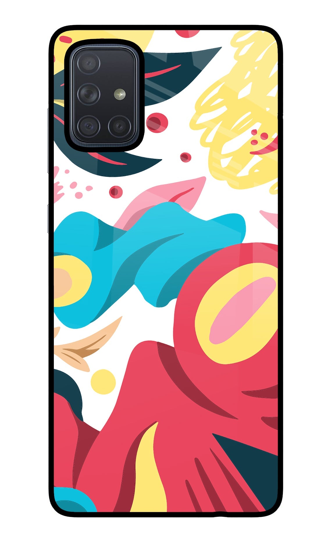 Trippy Art Samsung A71 Back Cover