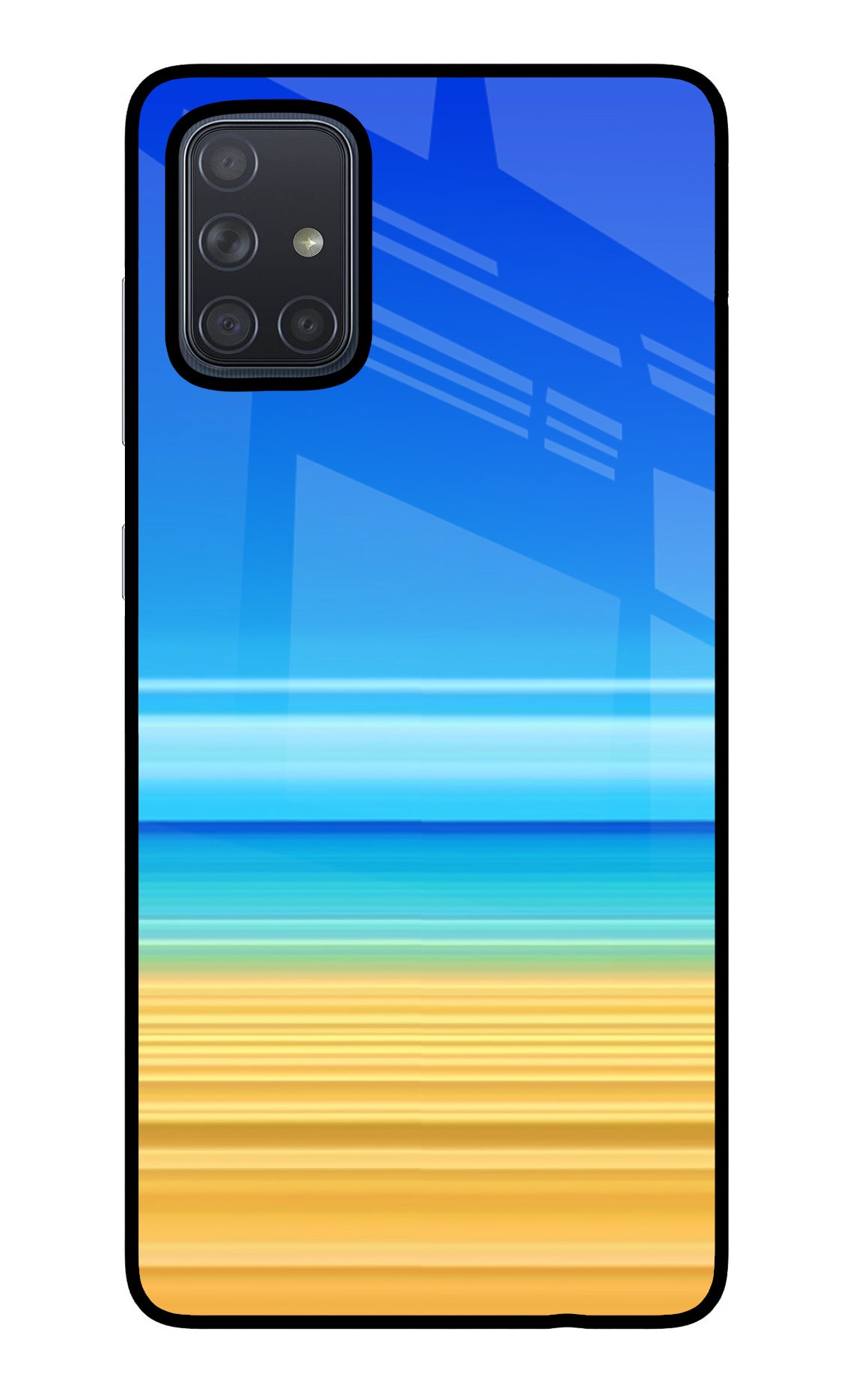 Beach Art Samsung A71 Back Cover