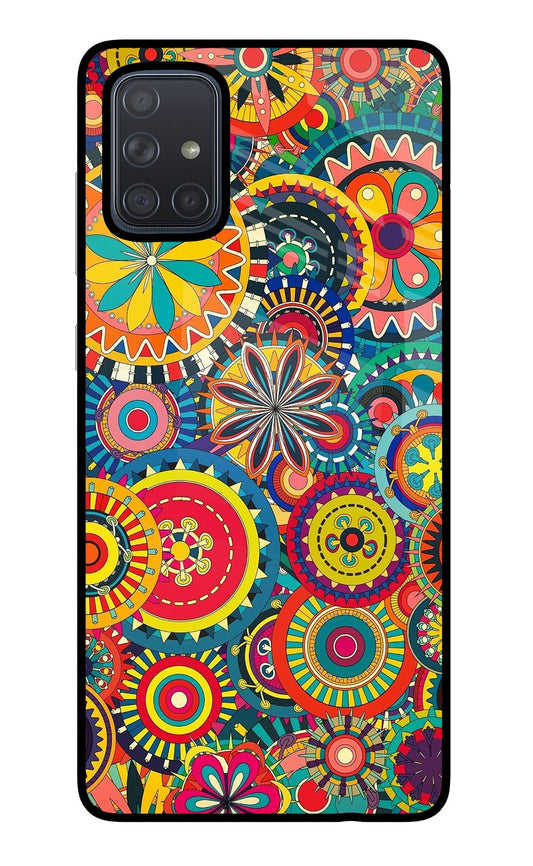 Gol Gol Art Samsung A71 Glass Case