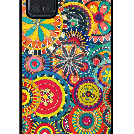 Gol Gol Art Samsung A71 Glass Case