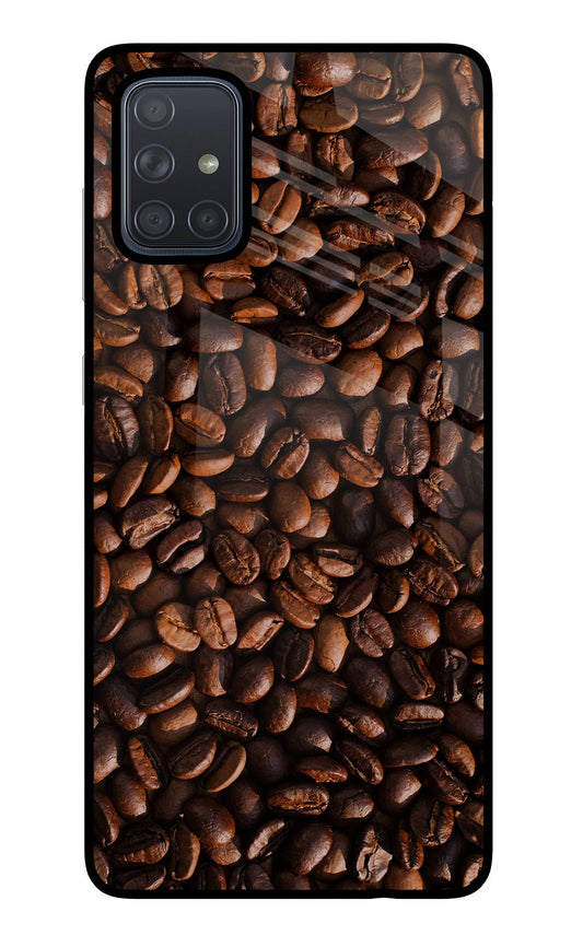 Coffee Beans Samsung A71 Glass Case